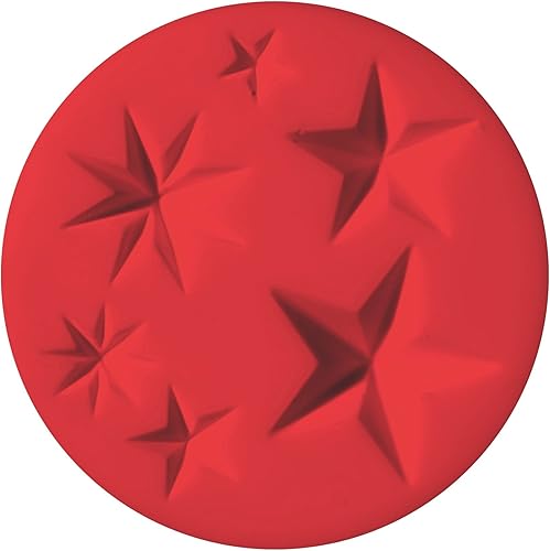 STAEDTLER - Fimo Accessoires - Moule flexible en silicone - Motif Etoiles - Diamètre 7 cm - 8725 20 - Nail Gallerys