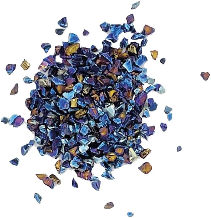 Jesmonite Paillettes de Verre 30g Mélange Noir - Nail Gallerys
