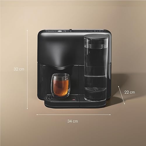 Avoury One Machine à thé | Machine à thé à capsules | Avec filtre à eau et 8 types de thé en capsules | Couleur : Pure/Black - Nail Gallerys