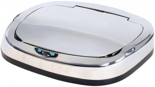 Kitchen Move 113 Couvercle pour poubelle de cuisine automatique avec capteurs de mouvement Acrylonitrile Butadiène Styrène (ABS), Silver - Nail Gallerys