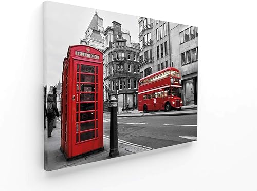 Panorama Poster Rues de Londres 50 x 35 cm - Imprimée sur Poster 250gr - Villes du Monde - Affiche - Nail Gallerys