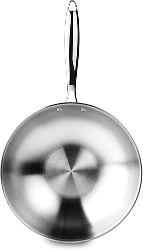 TeCuisine Wok 28cm - Inox 18/10 Multiply - Nail Gallerys