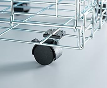 MidWest Homes for Pets Lot de 2 roulettes universelles pour caisses, Noir, modèle 44 - Nail Gallerys