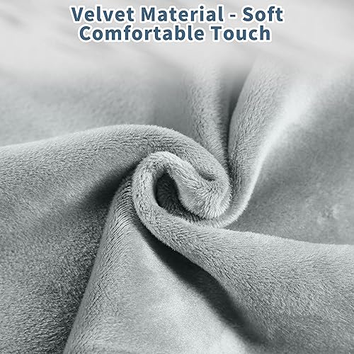 EULANT Traversin de voyage gonflable - 12,5 x 31 cm - En velours doux et douillet - Pour le camping, les genoux, les déplacements - Compact et léger - Nail Gallerys