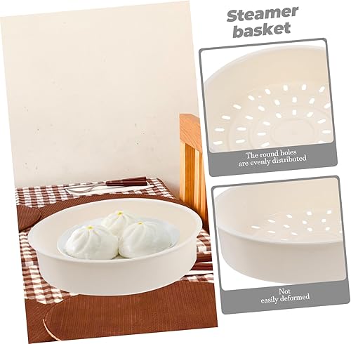 TOPBATHY Panier à Vapeur Pratique en Plastique pour Cuisine 2 Pièces Cuiseur Vapeur pour Marmite Panier de Cuisson à La Vapeur Robuste Et Facile à Entretenir - Nail Gallerys