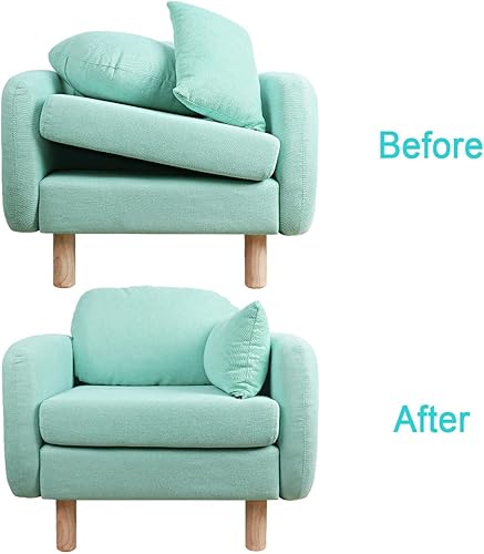 Lot de 12 coussinets antidérapants avec revers adhésif pour éviter que les coussins de canapé ne glissent, adaptés pour les canapés, canapés et matelas (10 x 15 cm, noir) - Nail Gallerys