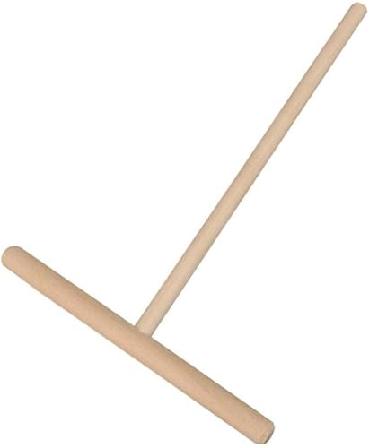 T Forme Crêpe Maker Pack 2 Pancake Batter Bois Spreader Recyclable - Nail Gallerys