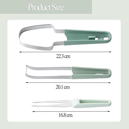 Coupe Pastèque 3 En 1 En Acier Inoxydable, Coupe Pasteque Et Melon, Watermelon Coupe Pastèque Slicer Cutter, Coupe Pasteque Et Melon Pour Faire Des Assiettes De Fruits, Cuisine, Camping - Nail Gallerys