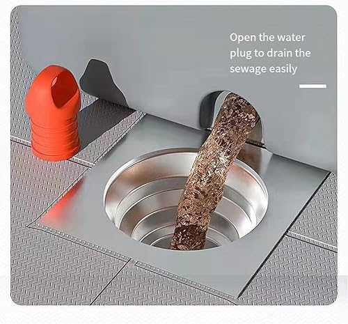 VitalEpcck Vadrouille de Séparation Propre et Sale Vadrouille Lavable à la Main Vadrouille à Séchage Vadrouille Paresseuse à Double Usage Propre et Humide Vadrouille Rotative Installation Facil - Nail Gallerys