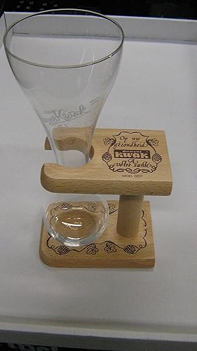 Verre à bière Pauwel Kwak avec support - Nail Gallerys