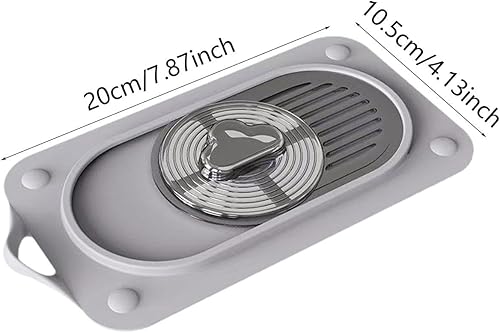 Baoblaze Siphon de en Silicone à Interrupteur Coulissant, Couvercle Anti-odeurs, Bouchon de Baignoire pour Salle de Bain et Douche, Brun - Nail Gallerys