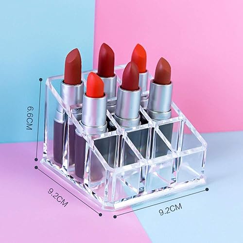 Sunbbingsp Lot de 2 organisateurs de maquillage, boîte de rangement pour maquillage, maquillage et bijoux (transparent) - Nail Gallerys