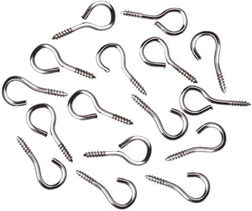 SO USEFUL 2/3 mètres de fil de rideau avec 8 paires de crochets et œillets pour tringle à rideaux (3 m) - Nail Gallerys