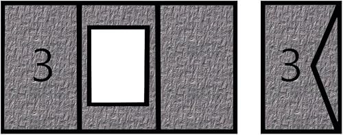 folia 110314 – Passe-partout grainé avec découpe rectangulaire, env. 11 x 18 cm, 3 cartes (220 g/m²) et enveloppes, jaune banane, idéal pour invitations, félicitations ou cartes de vœux - Nail Gallerys