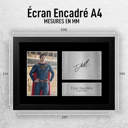 HWC Trading A4 Tyler Hoechlin Superman Cadeaux Imprimé Signé Autographe Photo pour les fans d’émissions de télévision - A4 - Nail Gallerys