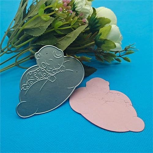 Uteruik Matrices de découpe pour bébé - Matrices de gaufrage - Pour la fabrication de cartes, le scrapbooking, les albums, les loisirs créatifs (#C) - Nail Gallerys