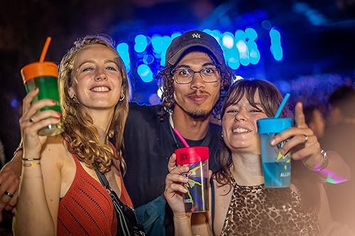 Protection pour verre anti drogue haut de gamme, anti ghb, capuchon anti renversement pour soirées & festivals. Paille offerte (Rose) Couvercle en silicone pour gobelet réutilisable - Nail Gallerys