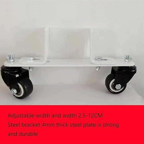 WRJAHCG 2 pièces Support De Chauffage Robuste,roulettes en Aluminium 2 Roues pour Panneau De Chauffage Universel Pivotant À 360 Degrés Écran De Chambre/Chambre À Coucher - Nail Gallerys