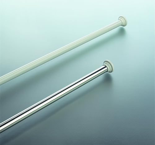 Spirella, Barre Tringle pour Rideau de Douche d'angle modulable à Fixer en Alu, Modèle Decor Universal, Finition Brillante, Modulable 90x90cm / 170x75cm / 90x80x90cm, Blanc - Nail Gallerys