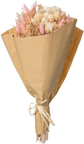 Atmosphera - Bouquet Fleurs séchées Folk H50 cm - Rose - Nail Gallerys