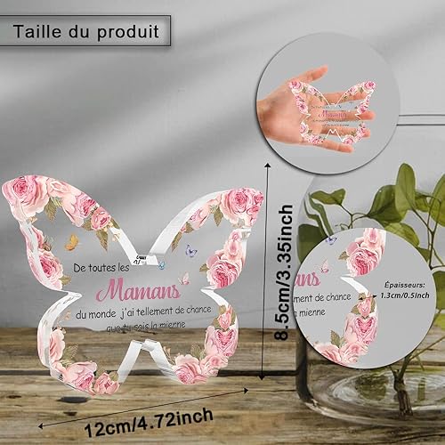 Cadeau Fete Des Meres Cadeau Maman Cadeau Anniversaire Maman Cadeau Belle Mere Cadeau Maman Anniversaire Cadeaux pour Maman Cadeau Belle Maman Acrylique Cadeau Maman Cadeau Maman Noel 12 x 12 Size - Nail Gallerys