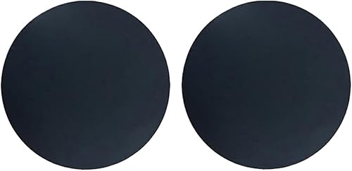 susiodeu 2 Feuilles de Tapis de poêle à Frire antiadhésif, Accessoire de Cuisson de Couleur Unie sûr, Tapis de friture arrondis à Haute température - Nail Gallerys