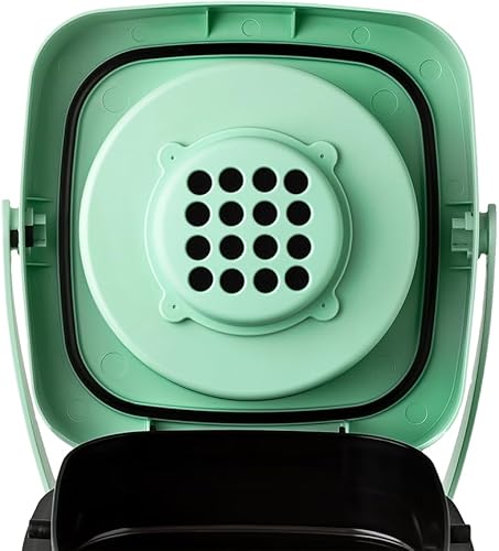 KLODE Filtre Charbon Actif - Lot de 4 Filtres Anti Odeur pour la Poubelle à Compost KLODE - Charbons Actifs pour Poubelles de Cuisine - Longue Durée de Vie : 3 Mois - Dimensions : 8 x 8 x 0.5 cm - Nail Gallerys