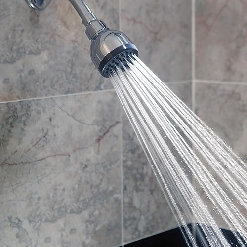 Aqua Elegante Pommeau de douche haute pression réglable pour fixation murale 7,6 cm - Nail Gallerys