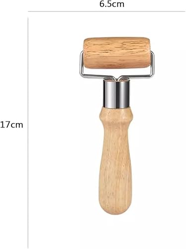 Rouleau à pâtisserie Petit rouleau à pâtisserie en bois non collant pour la cuisson des pizzas Maison (L) - Nail Gallerys