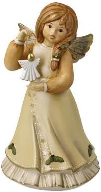 Goebel Figurine d'ange céleste - Champagne - Messager céleste de Noël - Nail Gallerys