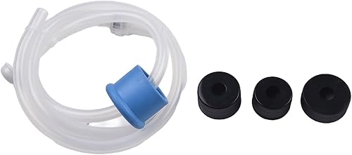 Kit de tuyau d'extension pour distributeur de savon d'évier de cuisine, tube en silicone de 1 m avec couvercle de bouteille pour une distribution sans effort - Nail Gallerys