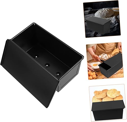 LABRIMP Moule à Acier Couvercle Coulissant Ustensile de Cuisson Polyvalent pour Maison Boulangerie pour Préparation Toasts - Nail Gallerys