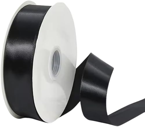 Rouleaux de ruban satiné double face - 25 m - Plusieurs largeurs et couleurs - Marron - 16 mm x 25 m - Nail Gallerys