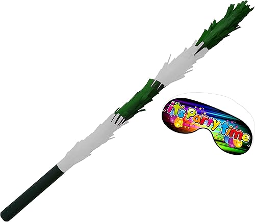 Bâton blanc pour frapper la piñata - Nail Gallerys