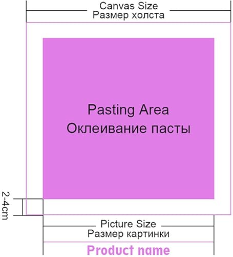 Weweart Diamond Painting,Broderie Diamant Kit Complet Motif abstrait,Diamond Painting Grand Format,Peinture Diamant,Numero Dart Adulte,Salon Stickers Muraux Décor à La Maison Square Drill 30x60cm - Nail Gallerys