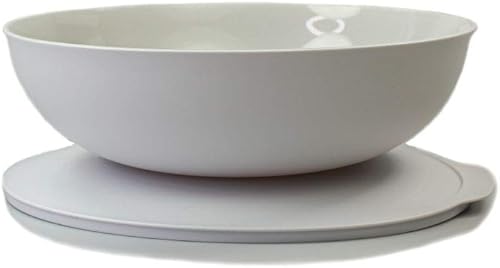 TUPPERWARE Allegra bol 3,5 L grise avec des paillettes 38324 - Nail Gallerys