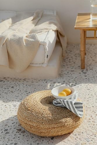 SKLUM Pouf Rond en Jute Pilew Ø50 cm - Nail Gallerys