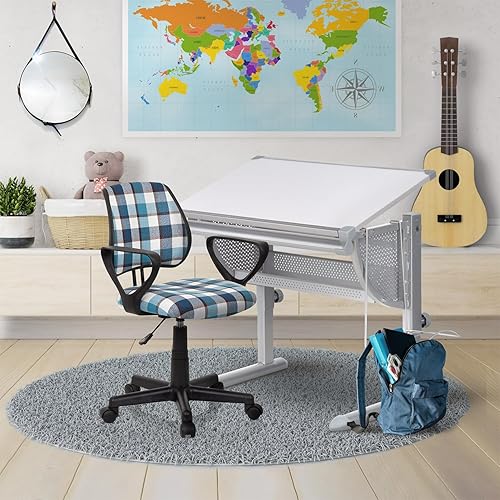 hjh OFFICE 705100 Bureau pour Enfants réglable, Bureau evolutif Belia pupitre d'écolier, Blanc - Nail Gallerys