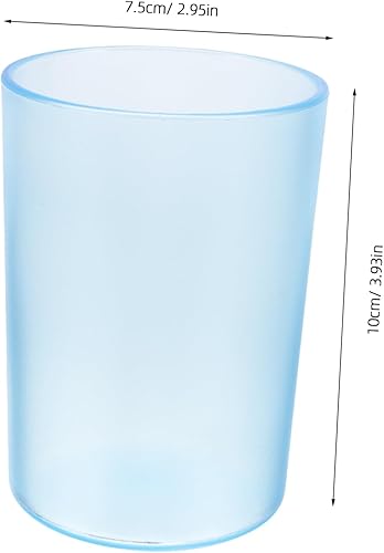 JECOMPRIS Transparent pour Dents Tasse pour Bain de Bouche Utilisation Polyvalente pour Adultes Garçon Fille Couleur - Nail Gallerys