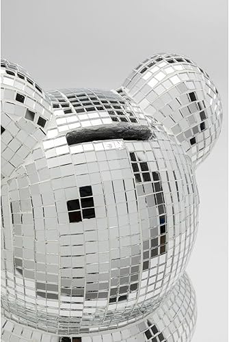 Kare Tirelire Design Chien Punk - Multicolore - Peint à la Main - Figurine décorative pour Le Salon - pour Enfants et Adultes - Design Moderne - 22 x 19 x 16 cm (H x l x P) - Nail Gallerys