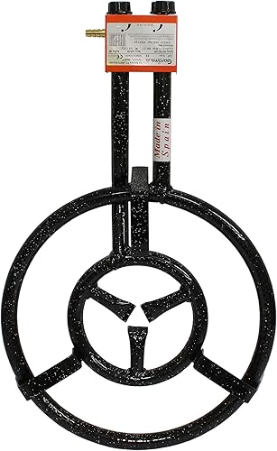 BCSA 20459 Bruleur à Gaz Diametre 45Cm, Noir - Nail Gallerys