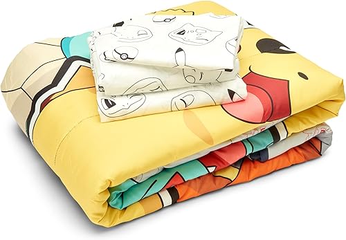 Northwest Ensemble de lit dans Un Sac, Polyester, Pokemon Battle Squad, lit jumeau - Nail Gallerys