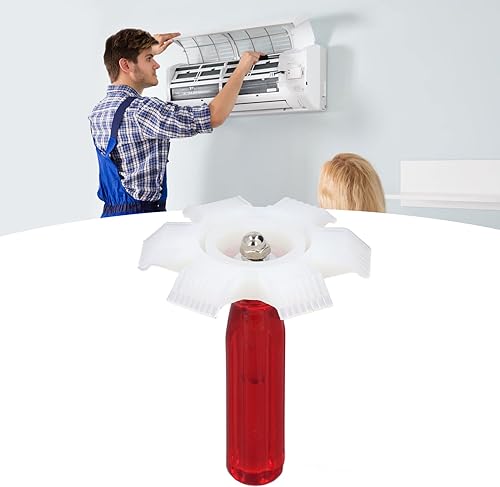Redresseur D'aileron de Condenseur de Climatiseur, 6 en 1 Peigne à Ailettes AC Ensemble de Nettoyeur D'ailettes de Climatiseur Outil de Nettoyage de Climatisation - Nail Gallerys