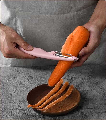 Éplucheur universel avec lame pendulaire, tranchant, double tranchant, acier inoxydable, lavable au lave-vaisselle, 2 pièces - Nail Gallerys