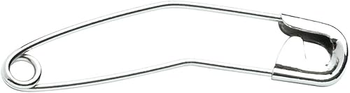Crafters Dream Lot de 40 épingles de sûreté incurvées plaquées nickel et carbone 38 mm conçues pour le matelassage. Idéales pour badigeonner les couettes avec tous les types de chauve-souris. - Nail Gallerys