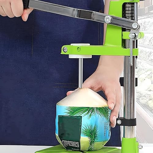 Ouvre-Coco-Noix Commerciale, Machine d'ouverture du Trous de Noix de Coco à la Presse à Main, Extraction sans Effort d'eau de Noix de Coco rafraîchissante, pour la Boutique de Fruits à Domicile - Nail Gallerys