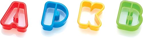 Tescoma Découpoirs Alphabet DELÍCIA Kids, 34 pcs - Nail Gallerys