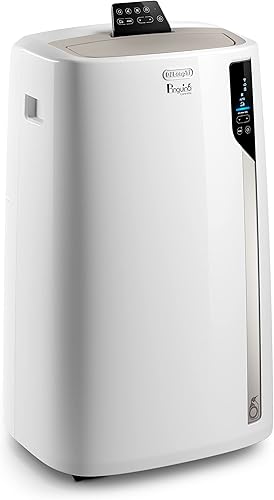 De'Longhi Pinguino PAC EL112 CST WiFi Climatiseur mobile avec technologie MyEcoRealFeel pour pièces jusqu'à 110 m³, 11 000 BTU/h, 2,9 kW, 63 dB, fonction de déshumidification, A+, application et - Nail Gallerys