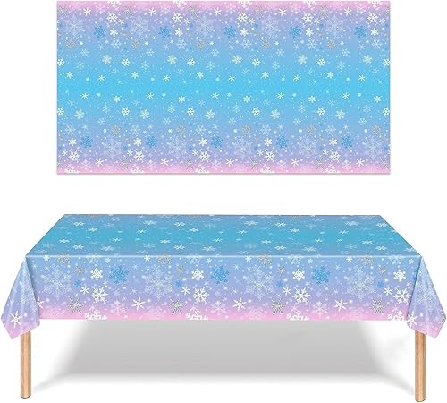 PHOGARY Lot de 2 Nappes Jetables Rectangulaires en Plastique pour Fête à Thème, Mariages, Fêtes Prénatales, Halloween, Anniversaire - Blanc et Doré - 137 x 274 cm - Nail Gallerys