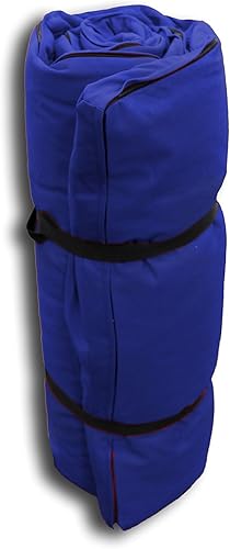 Futon Portable Bleu, 200x80x4 cm - Nail Gallerys